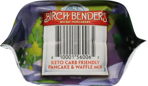10 (Pack 2) Birch Benders Griddle Cakes, Pancake Waffle Mix Keto, Ounce