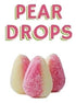 Original Bonds London Pear Drops Bag - Sugar Coated Pear Flavored Boiled Sweets, Classic Sweetshop Favorite from the UK