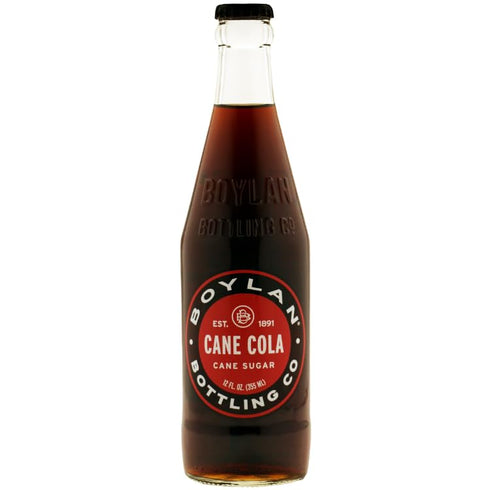 Boylan Bottling Craft Cane Sugar Soda - Cane Cola 12oz Glass Bottle