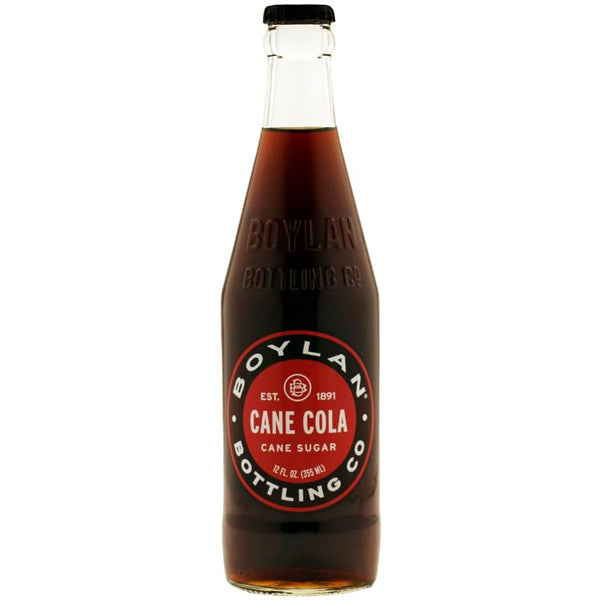 Boylan Bottling Craft Cane Sugar Soda - Cane Cola 12oz Glass Bottle