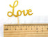 24pcs Gold Love Cupcake Topper - Valentine's Day Decoration for Birthday and Wedding Party