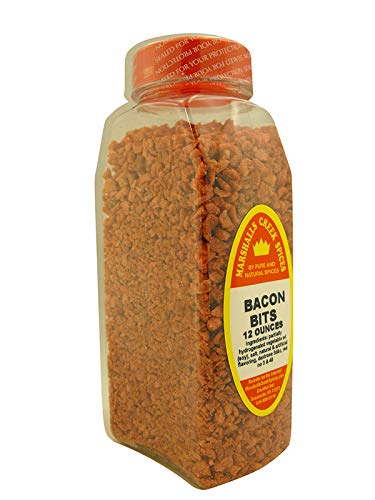 Marshalls Creek Spices XL (st28) Bacon Bits, imitation, 12 oz