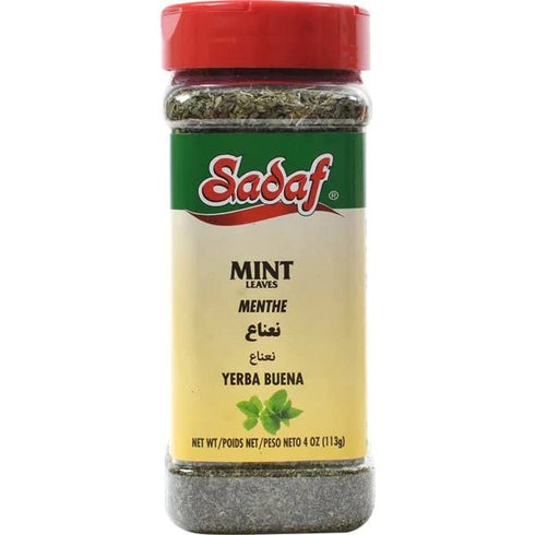 Sadaf Mint Leaves Cut - Dried mint leaves cut and sifted -