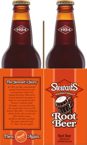 Stewart's 12 oz Stewart Sodas Real Sugar Root Beer