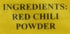 Indian Spice Swad Chili Powder Red (Regular), 7oz