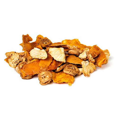 1 Mavuno Harvest Tropical Mix Dried Fruit Snack | Unsweetened Organic Mixed Dried Fruit | Gluten Free Healthy Snacks