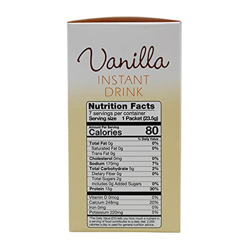 (3-Pack) BariatricPal Instant Protein Drink - Vanilla