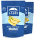 Thousand Lakes Freeze Dried Fruit - Sliced Bananas 2-pack 3.2 ounces (6.4