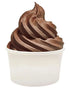 Frozen (70.4 oz., Yogurt Pre Mix Dasher's Spice & Beans | Gluten Free & Low Fat | Chocolate)