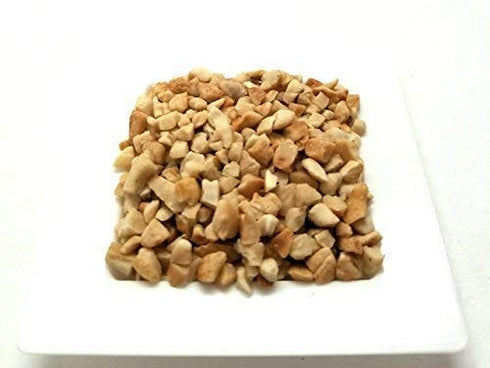 Packed 1 lb. (16 oz.) Cashew, "Fresh" Raw Chopped nuts, Brazilian, in a Resealable pouch bag, Kind to your Body