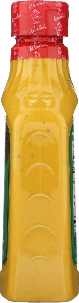 Woeber's 16-Ounce (PACK 3) Sandwich Pal Jalapeno Mustard, OF by