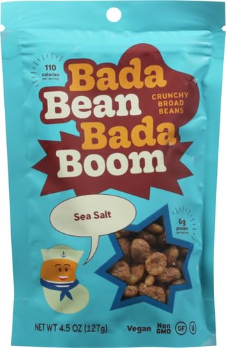 Enlightened Plant Protein Bean Snacks, Sea Salt, 4.5 Oz