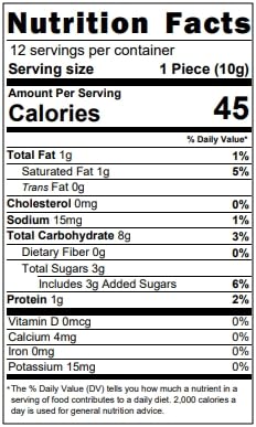 Generic 6 Pack Kim's Magic Pop - Cinnamon Swirl Flavor Drizzled | | Low Carb, No Trans Fat, All Natural, Multigrain