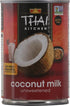 13.66 oz (Pack 6) Thai Kitchen Coconut Milk, Unsweetened, Non Dairy Milk Substitute, Gluten Free, Non GMO