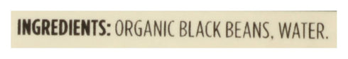 365 13.4 (Pack 6) by Whole Foods Market, Organic Unsalted Black Beans, Ounce