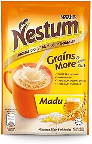 Nestle Nestum 3-in-1 1-Pack 30 14 All Family Instant Cereal Milk Drink and Snack Bundle (Milo or Koko Krunch, g) - Low