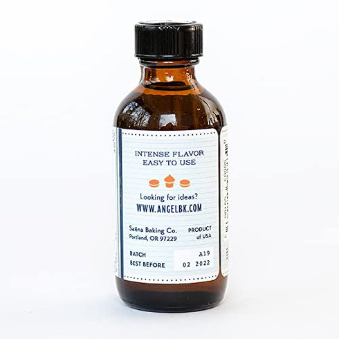 Pure Valencia Orange Extract (5X) - For Baking & Mixology, Keto Friendly, Vegan, Gluten-Free (2 Oz)