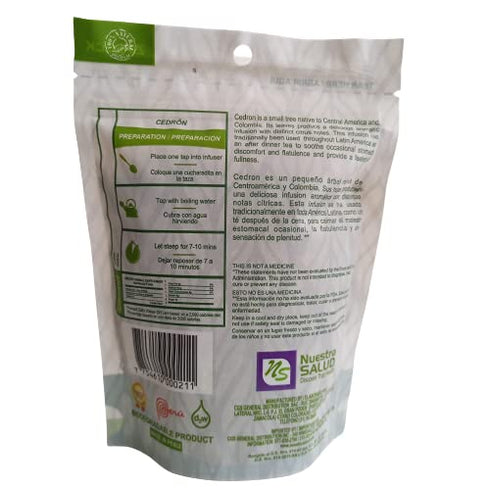 Nuestra Salud Cedron Leaf Tea, Herbal Tea, 30g / 1.052oz Zip-Lock Bag, 100% Natural Herb Leaves