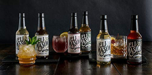2 10 Eli Mason Demerara Syrup Small-Batch Craft Cocktail Syrup Made with Rich Demerara Sugar for Old Fashioneds