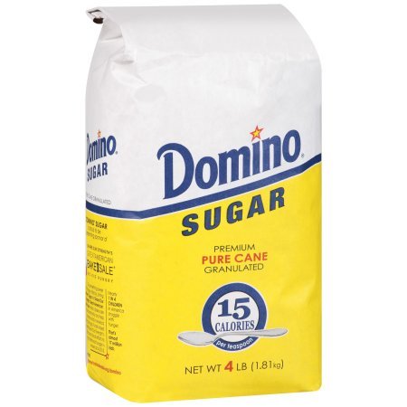 64 (2 PACK) Domino Premium Pure Cane Granulated Sugar, Ounce