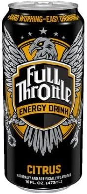 Fuze Beverages, LLC 16 Pack - Full Throttle Energy Drink - Citrus - 16 Ounce