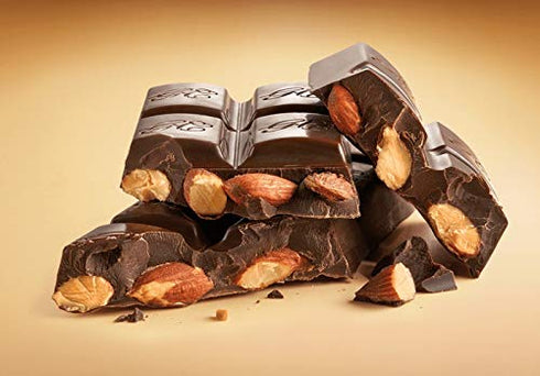 14 oz. 5 2.8oz HERSHEY'S GOLDEN ALMOND Dark Chocolate Bar, gift box x