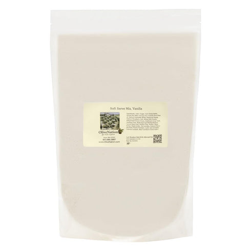 OliveNation Soft Serve Mix, Vanilla - Dairy Based Powdered Vanilla Flavor Mix