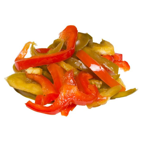 Supremo Italiano #10 Red & Green Pepper Strips Can