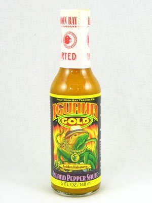 Hot Sauce Depot Iguana Gold Island Pepper Sauce - Pack of 3