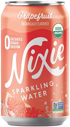 8 Pack, 12 Nixie Organic Grapefruit Sparkling Water FZ