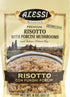8oz Pack 1) Alessi Autentico, Premium Seasoned Risotto, Italian Arborio Rice, Easy to Prepare, (Porcini Mushroom