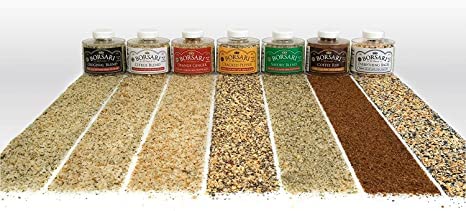 Borsari Seasoned Salt 2-Shaker Gift Set - Everything Bagel Seasoning Blend, Gluten Free Gourmet Seasonings for Steak,