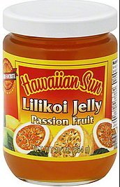 Hawaiian Sun Lilikoi Jelly Passion Fruit 10 Ounce Jar (PACK OF 2 JARS)