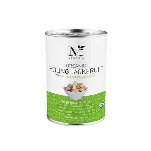 Mementa Inc Organic Young Jackfruit in Brine, 14.1 oz (Pack of 3)