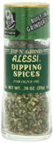 Alessi Herb & Seasoning Grinder, Dipping Spices for Olive Oil, Tip n' Grind (Garlic, 0.76 Ounce, Pack of 6)