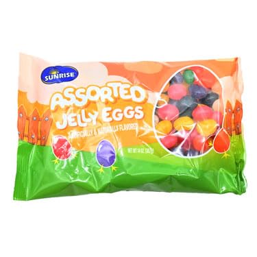 Sunrise Confections Sunrise Assorted Jelly Bean Eggs, 14 oz Bag
