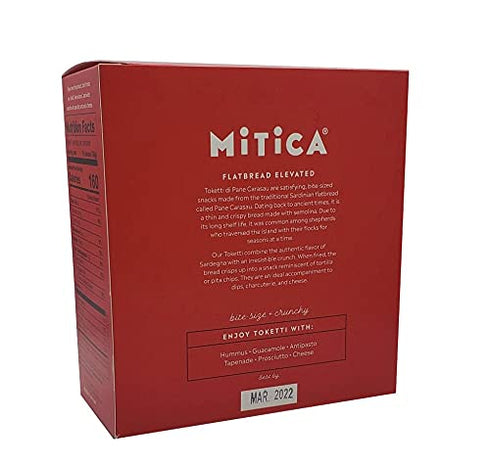 IT361 7oz (198grs) Pack 1 Mitica | Toketti di Pane Carasau | Sardinian Flatbread | |