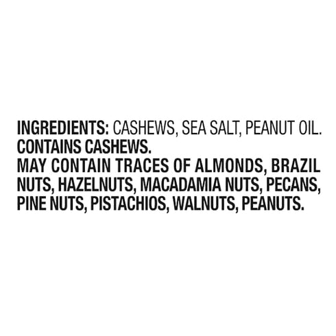 Generic 33 oz. (33 (1 Pack)) Roasted Whole Cashews with Sea Salt, Ounce
