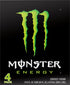 16 oz, 4 Pack Monster Energy, Original, fl
