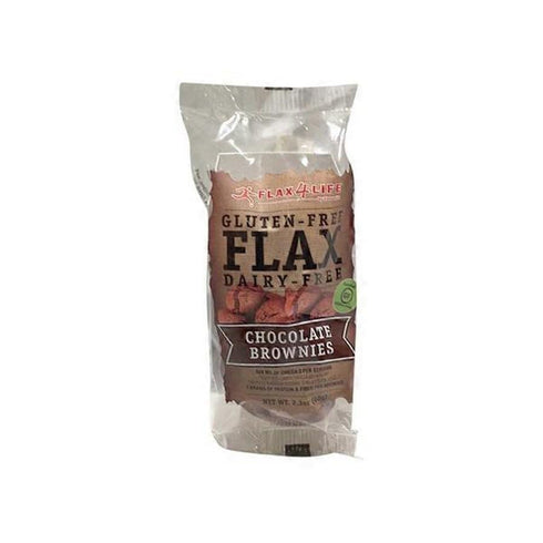 Flax 4 Life , Mini Muffin Brownie Dairy Free, 2.3 Ounce