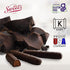 10.5 oz (Pack 2) Sweet Candy Company Dark Chocolate Fruit Flavored Sticks - Gourmet Chocolate Covered Sticks, Orange