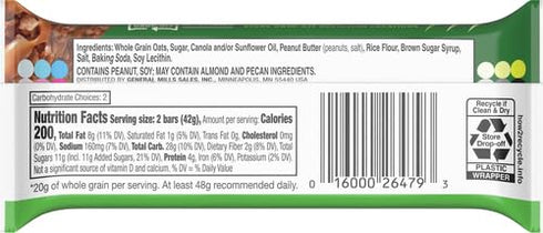 1.5 oz Nature Valley Granola Bar, Peanut Butter Bar