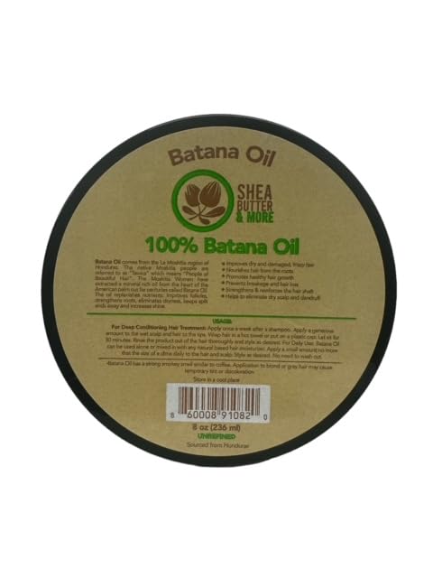 Generic 100% 8 oz Batana Oil - Dr. Sebi Approved