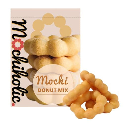 Donut Mix Original Recipe, Mochi Mix, Low-Calorie Rice Flour Snacks, 12 oz Healthy Daily Treats by Mochiholic