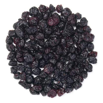 Cherry Bay Orchards Dried Blueberries (6oz Bag) - 100% Domestic, Natural, Kosher, Gluten-Free, GMO Free, Resealable