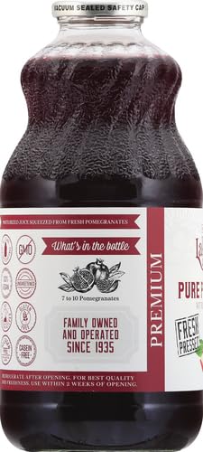 32 Oz Lakewood, Organic Pomegranate Juice, Fl