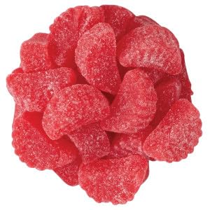 NY Spice Shop Cherry Fruit Slices Jelly Candy - 1 Pound Chewy