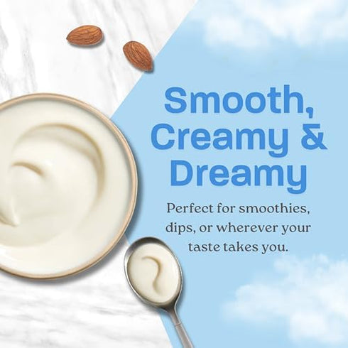 Kite Hill 16 OZ Plain Unsweetened Greek Syle Yogurt
