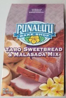 PUNALUU BAKE SHOP Grehge Punalu'u Bake Shop Taro Hawaiian Sweetbread and Malasada (Donuts) Mix