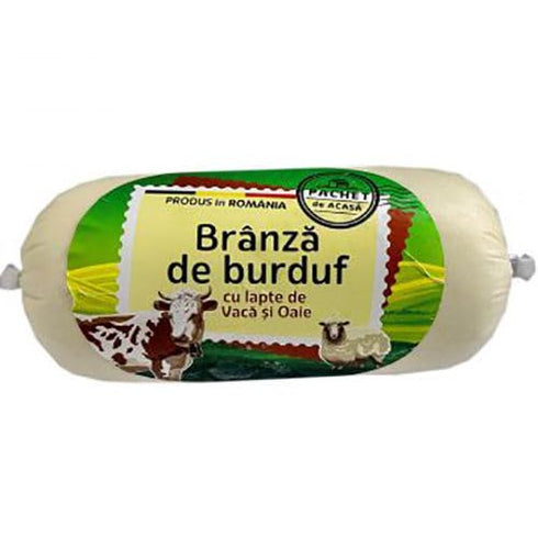 Generic PACHET DE ACASA Branza de Burduf Cow & Sheep's Milk Kneaded Cheese